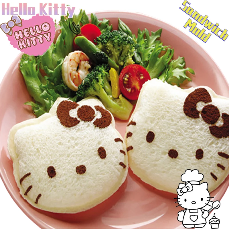 Hallo Kitty Sandwich Form Kreative Keks Form Hausgemachte Brot Kinder Reis Kugeln DIY Frühstück Bento Werkzeuge Küche Zubehör
