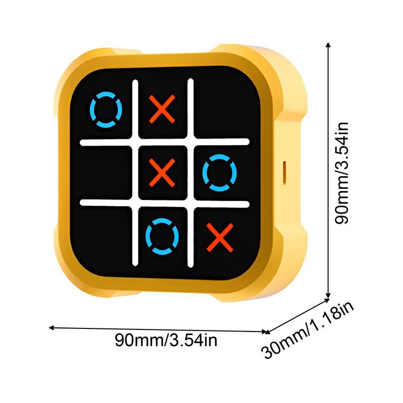 Handheld Puzzle Game Console For Kids Portable Travel Game Console Classic Fingertip Toy Board Game For Friends Gathering Road