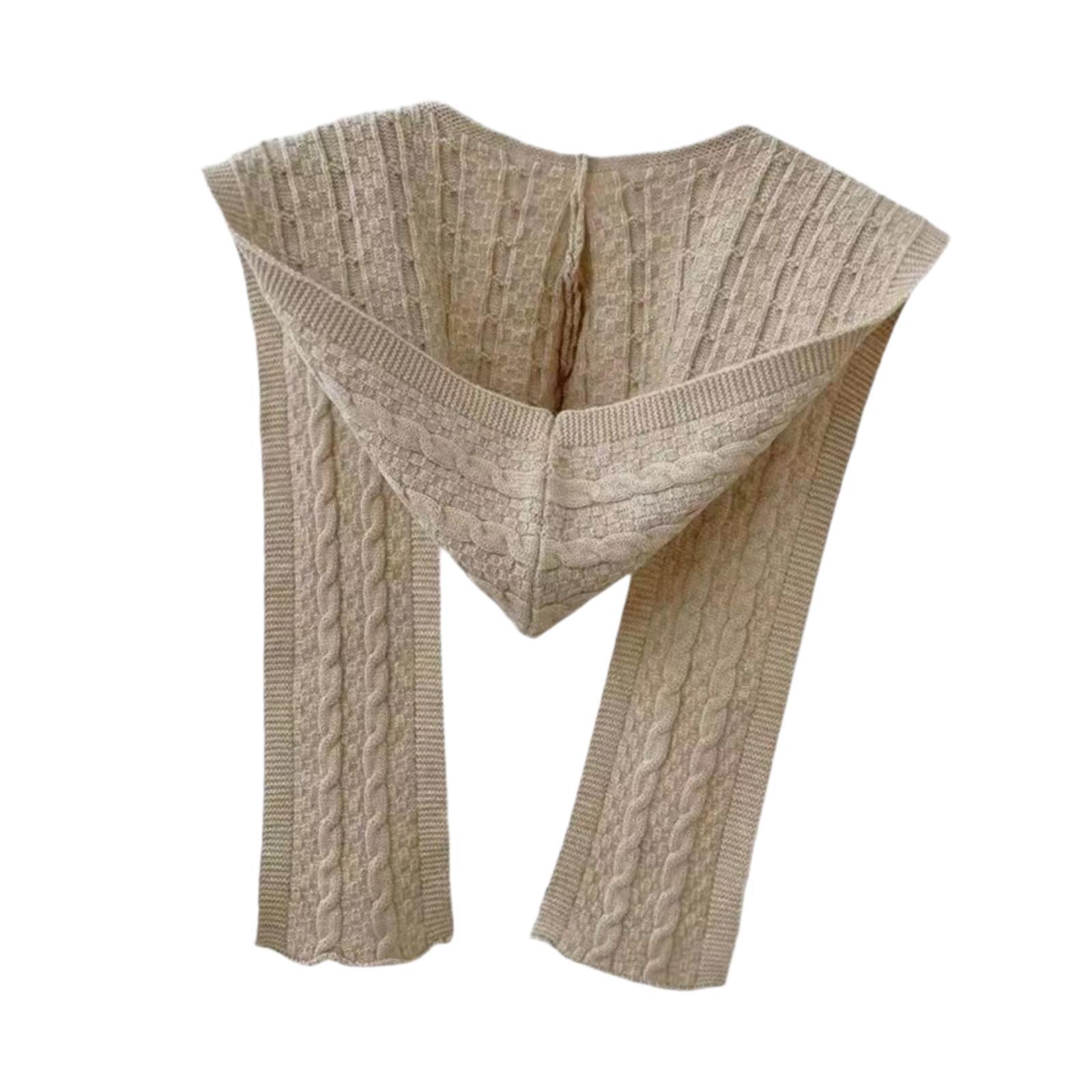 Sjaal met capuchon Oorwarmer Casual nieuwjaarscadeau Hoofddeksels Winddichte hoofddoek