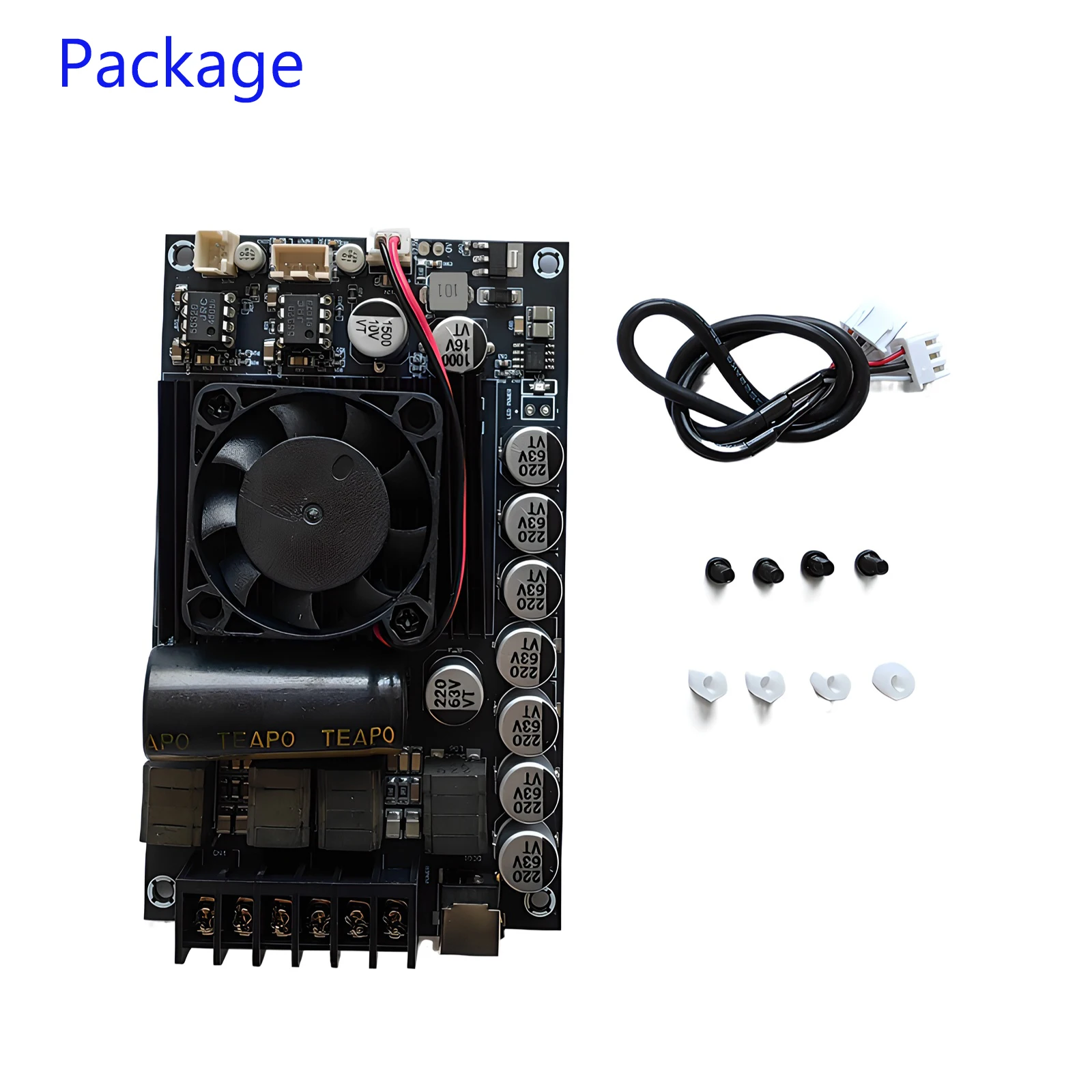 TPA3255 600W High-Power Amplifier Board 300W X 2 High-power HIFI Digita Low Noise AMP 2.0 Ch Class D