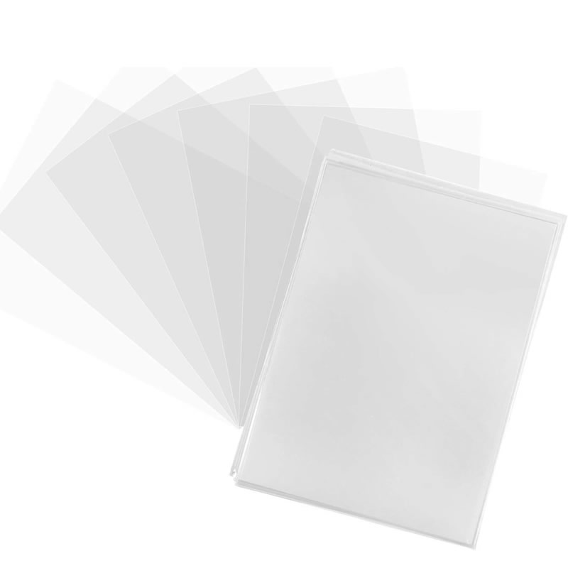 100 นับเกมการ์ดโปร่งใสเล่น Protector ใช้งานร่วมกับการ์ดโฟลเดอร์ผู้ถือกรณีของเล่นเด็กของขวัญ