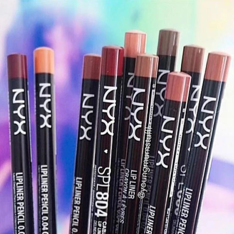 Lápiz Delineador de labios mate de 11 colores, lápiz labial resistente al agua, delineador de labios rosa desnudo Natural, contorno profesional, maquillaje de contorno de labios