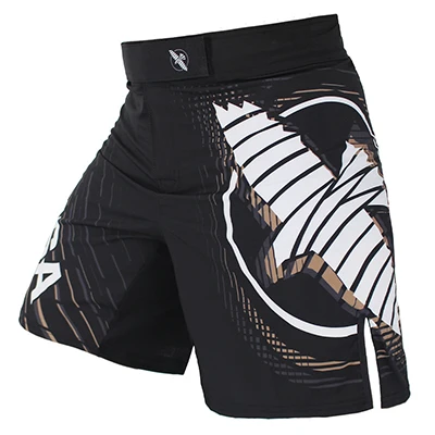MMA dragón negro águila subtítulos deportes transpirable entrenamiento de boxeo mma corto kickboxing bixong pantalones cortos muay thai boxeo mma