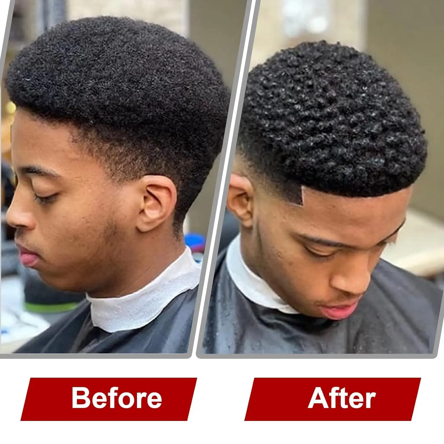2 ชิ้น Afro Twist หวีผมฟองน้ําสําหรับผู้ชายและผู้หญิงผมหยิกแปรงฟองน้ําสําหรับช่างทําผมและส่วนบุคคลผมหยิกจัดแต่งทรงผม