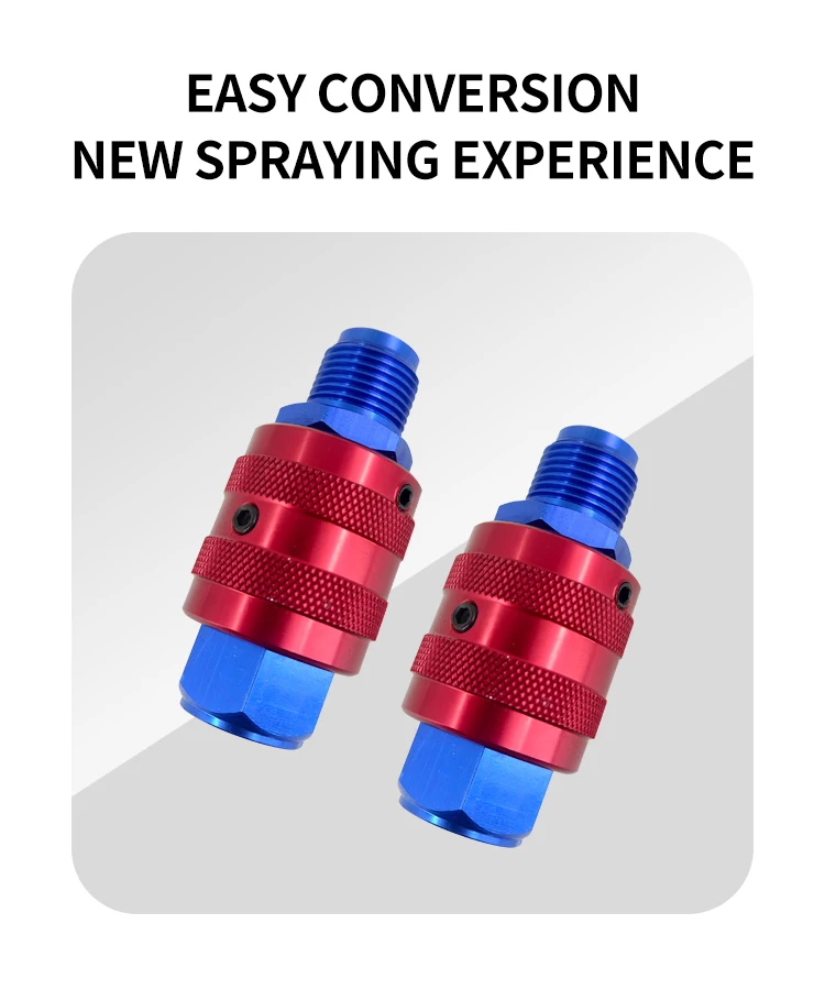 High-pressure airless paint sprayer rotating movable joint 360-degree rotating spray paint accessories