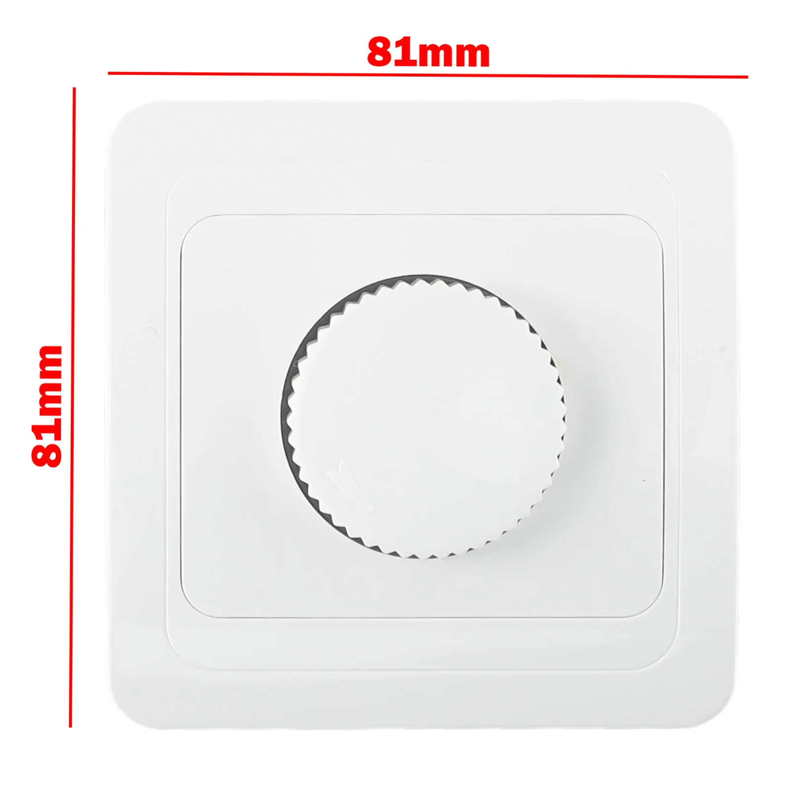 Dimmer Rotary Dimmer Switch Light Adjustable Brightness 230V 4 To 300W For Embedded Dimmable Lamps Lighting Accessories ﻿