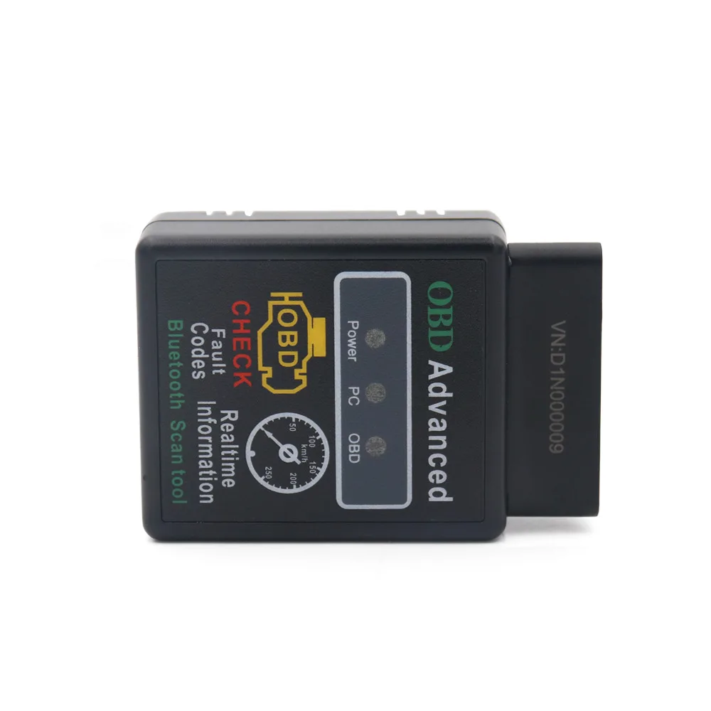 Herramientas de diagnóstico automotriz, escáner OBD2 Compatible con Bluetooth, lector de código V1.5, escáner de diagnóstico OBDII para Android, IOS y Windows