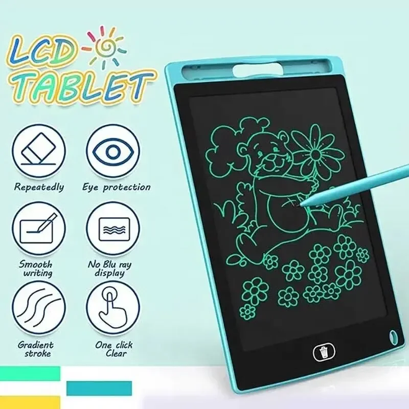 Tablero de escritura, tablero de graffiti, tablero de dibujo electrónico en color, tablero dibujado a mano, 1 ud.