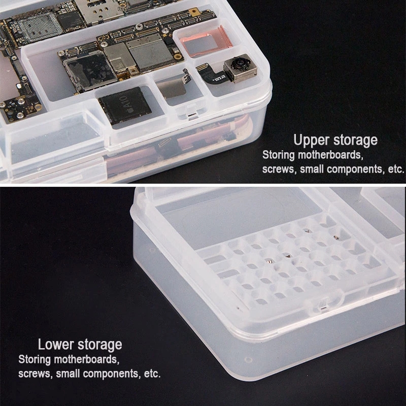 SUNSHINE SS-001A Mobile Phone Repair Multi-Function Storage Box LCD Screen Mainboard IC Parts Repair Multi-function Storage Box