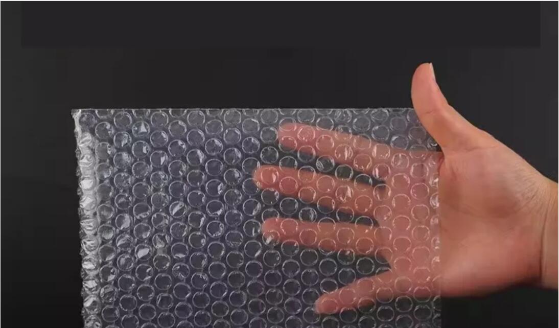 50/100 pces 10x20cm bolha mailers para pequenos sacos de transporte cor branca à prova de choque embalagem envoltório envelope mailing atacado