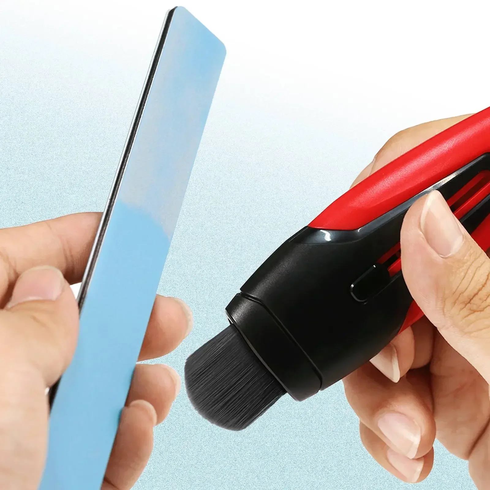 DSPIAE MSS pegatinas de lijado modelo semirrígido herramientas de pulido para modelo herramienta de pulido Hobby DIY papel de lija azul 3 unids/set