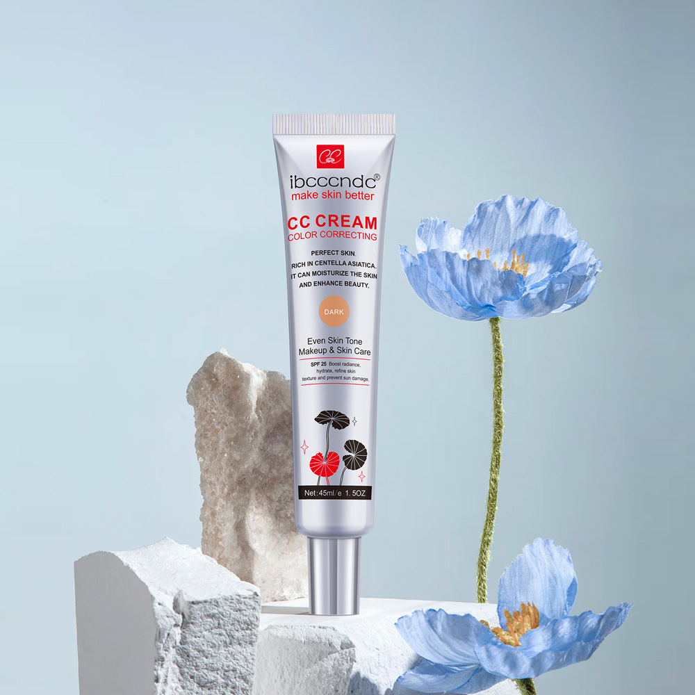 45 ml Farbkorrektur CC-Creme Gesichts Centella Asiatica Reparatur BB-Creme Natürlicher Concealer Whitening Liquid Foundation Kosmetik