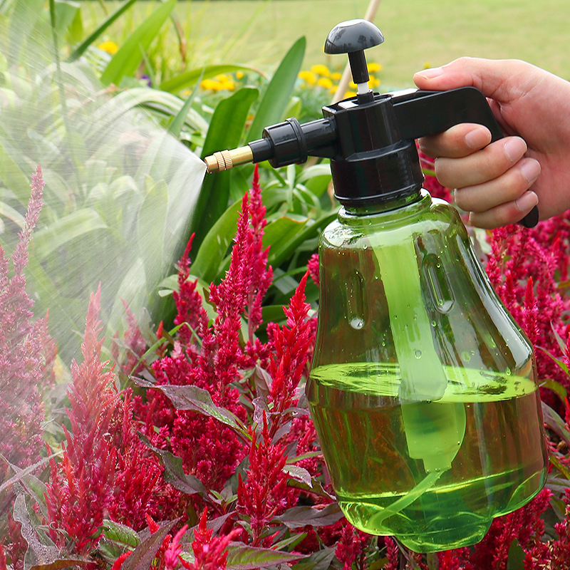 Gardening plant watering spray kettle spray kettle air pressure spray household cleaning special artifact kettle
