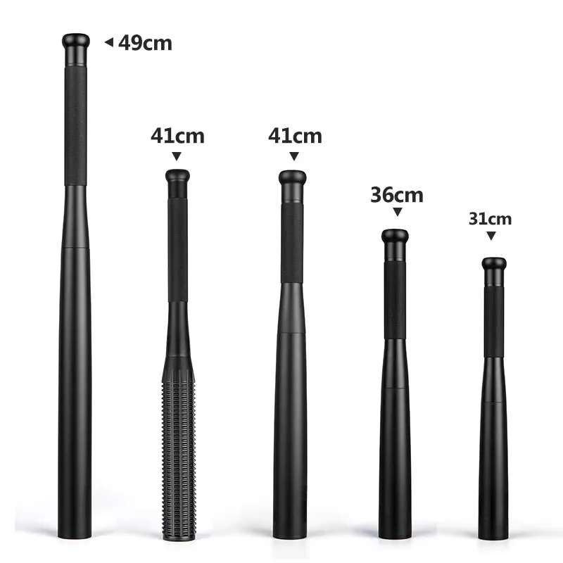 ​ ​ Linterna LED de bate de béisbol de aleación de aluminio, resistente al agua, superbrillante, para iluminación de autodefensa de emergencia al aire libre ​
