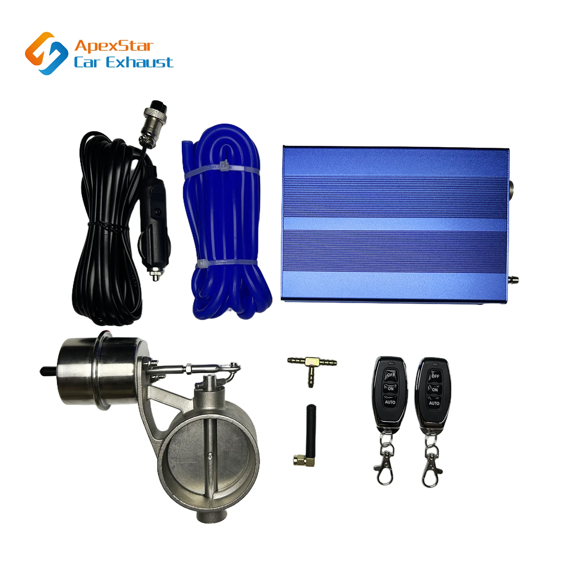 Auto Auspuffrohr Elektronische Ventil Kit Universal Multi-winkel Modus 60MM Controller Gerät Remote Kit Controller Schalter
