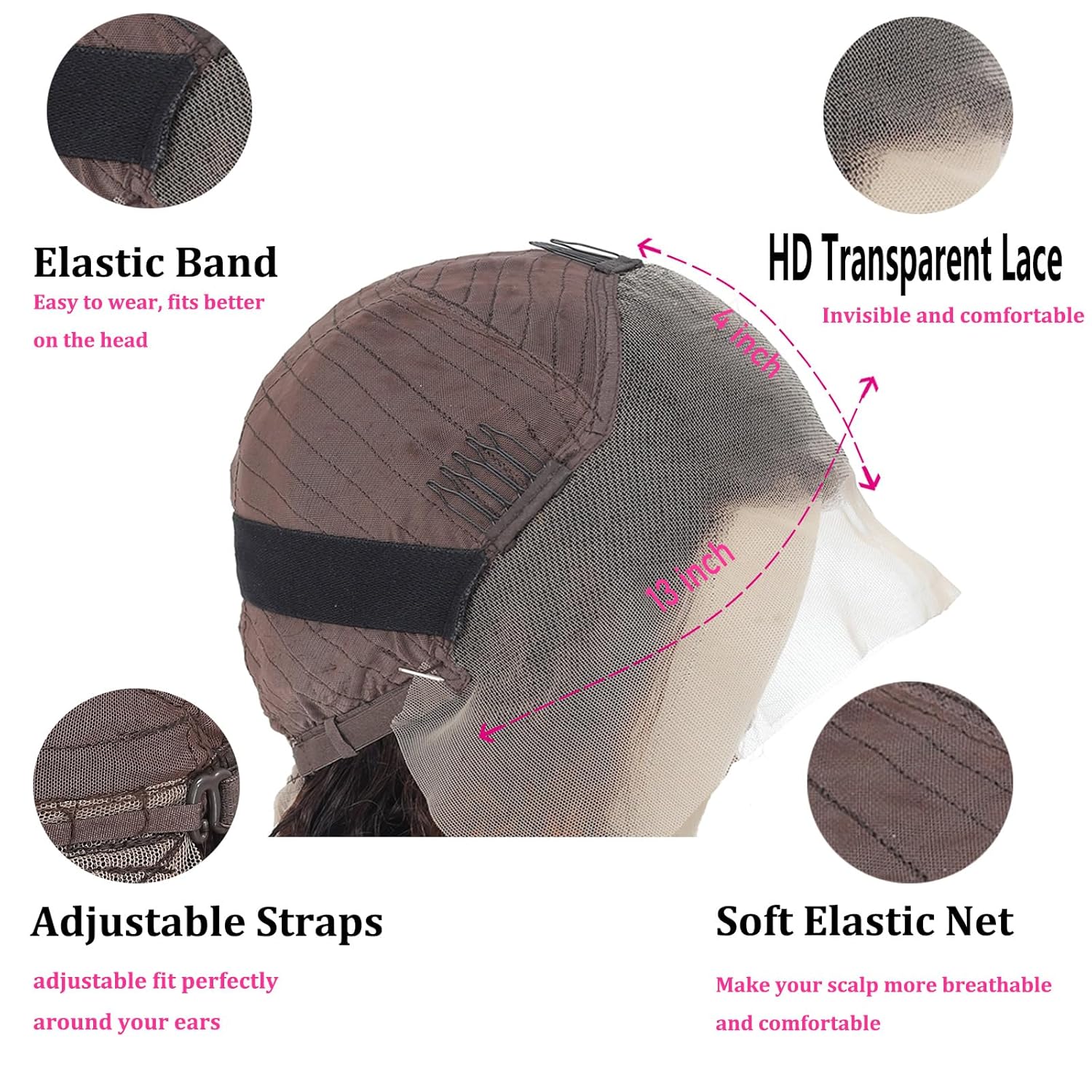 Gerade Pixie-Schnitt-Echthaar-Perücke, kurze Perücken, 13 x 4 Lace-Front-Perücken, Echthaar, vorgezupfte Pixie-Schnitt-Perücke, natürlich, für schwarze Frauen