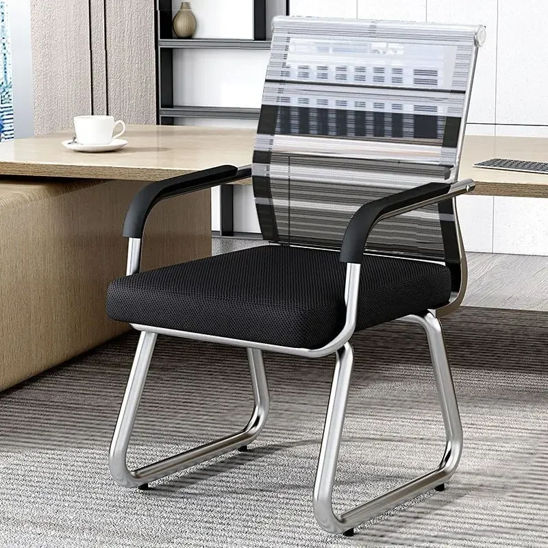 Office Armchair Conference Chairs Computer Mesh Desk Bedroom Chairs Gaming Black Comfortable Simple Cadeiras Home Furniture