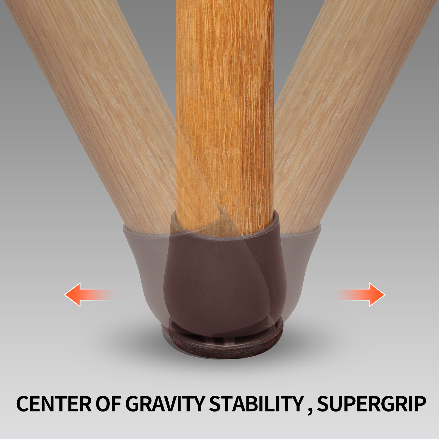 실리콘 미끄럼 방지 의자 다리 커버 가구 소파, 비스듬한 발 매트, 나무 바닥, 스크래치 보호 패드, 홈 데코, 16 개