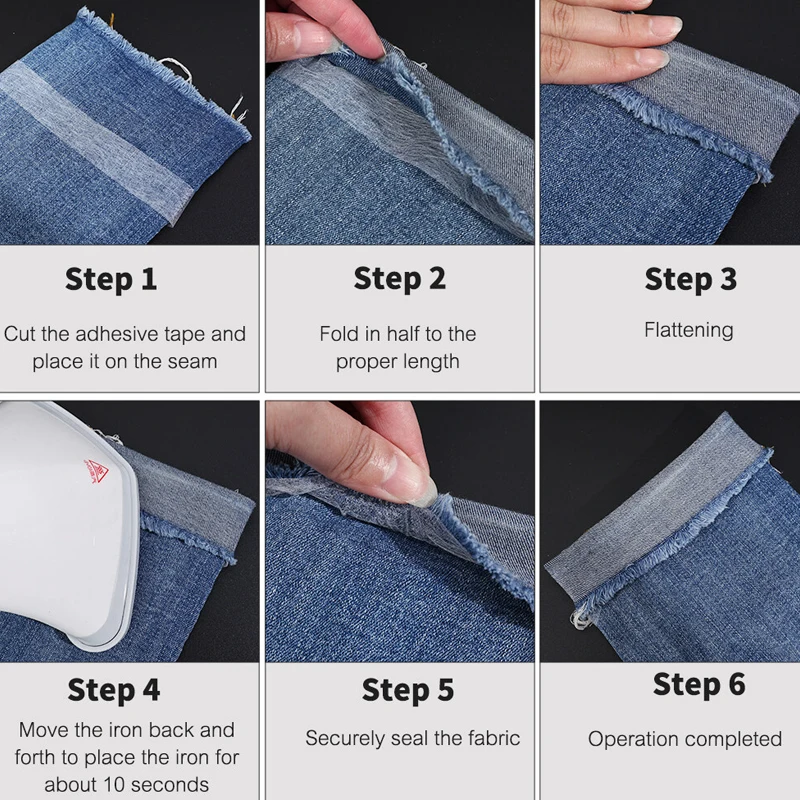 1-3cm Universal Clothes Interlining Adhesive Fabric DIY Double-sided Adhesive Hem Tape Interlining Web Apparel Accessories 64M