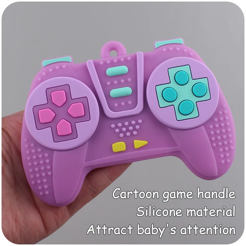 ซิลิโคนเด็กTeether Chewของเล่นรีโมทคอนโทรลรีโมทคอนโทรลเกมControllerรูปร่างสําหรับหนูของเล่นสําหรับทารกSensoryการศึกษาของขวัญ