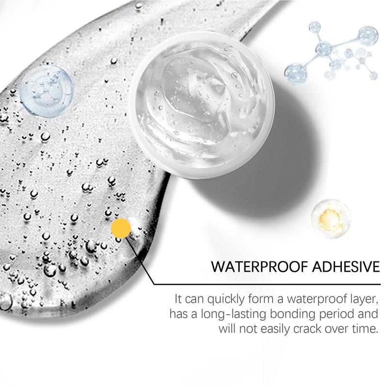 Mastic d'étanchéité transparent, revêtement imperméable, agent anti-fuite, étanche, invisible