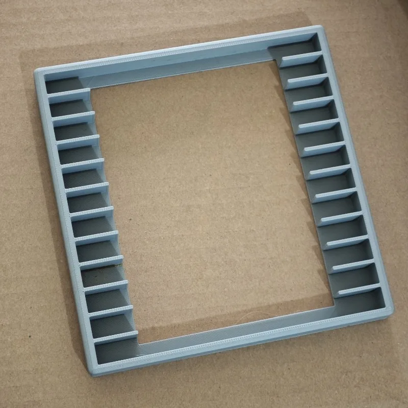 CD shaped disc storage rack 12 compartments desktop organizer simple minimal custom CD DVD holder