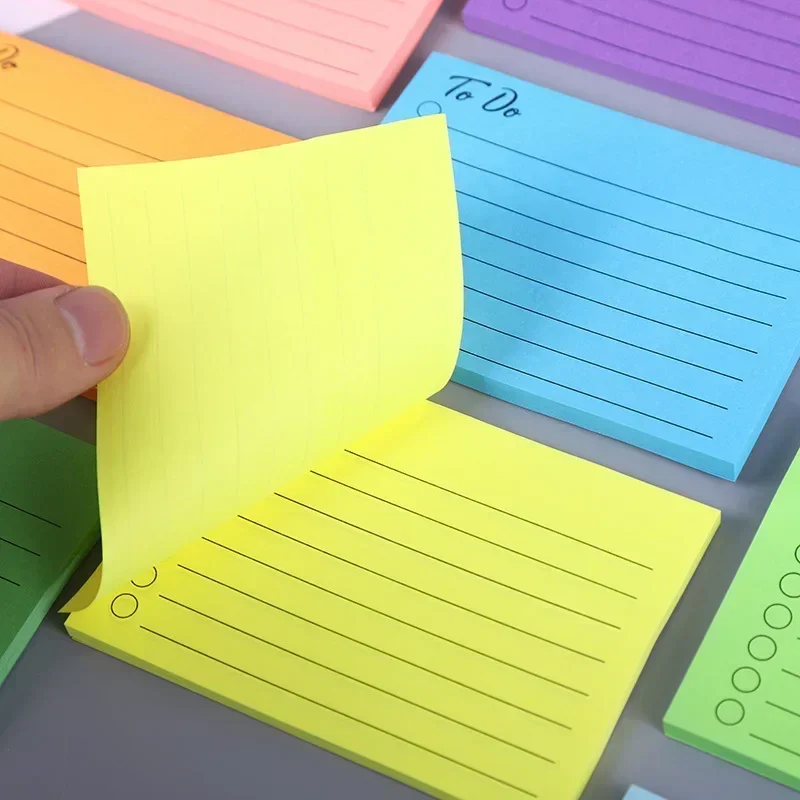50sheets Memo Pads Kawaii Solid To Do List Tearable Message Notes Daily Planner Sticky Notes Korean Stationery Writing Pads