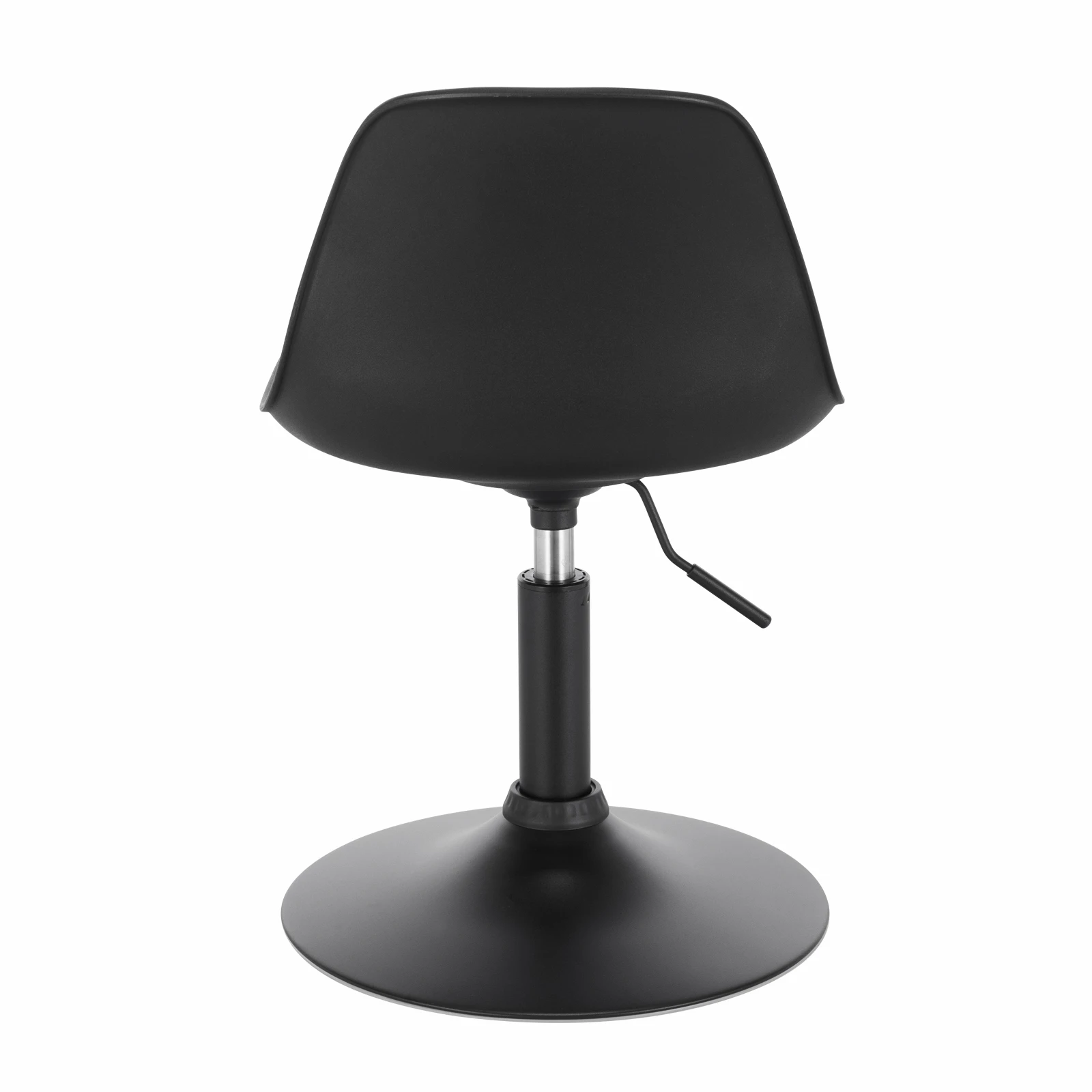 WOLTU 1PC Barkruk Verstelbare Draaistoel Kunstleer Werk Kantoor Kruk Rugleuning Make-Up Stoel voor Thuis Keuken Eetkamer