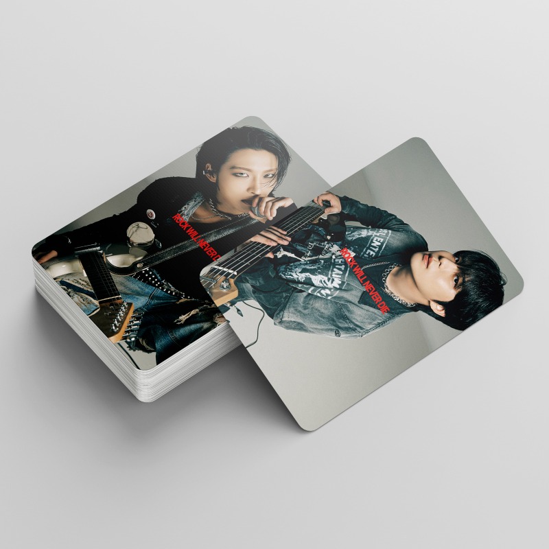55pcs/set Kpop ATEEZ 2025 SEASON’S GREETINGS Lomo Cards High Quality HD Print Photocards for Fans Collcetion