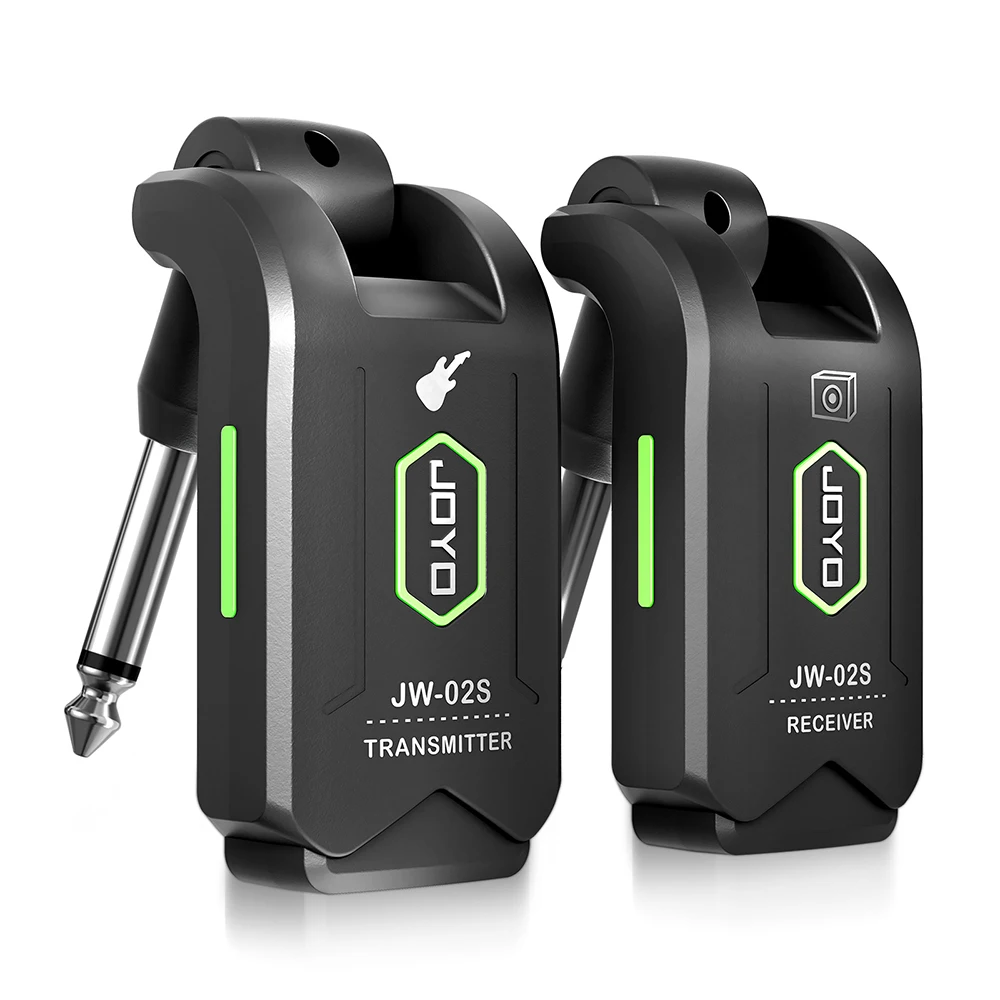 JOYO JW-02S Wireless Guitar System 5.8Ghz High Frequency ISM Band Wireless Guitar Transmitter Receiver for Electric Guitar Bass