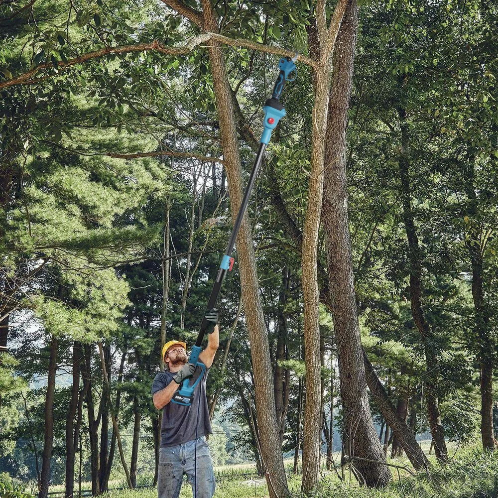ONEVAN Brushless Telescoping Pole Electric Chainsaw Scissors 3500W 3 IN 1 High Branch Garden Pruning Tool For 21V 18V Battery