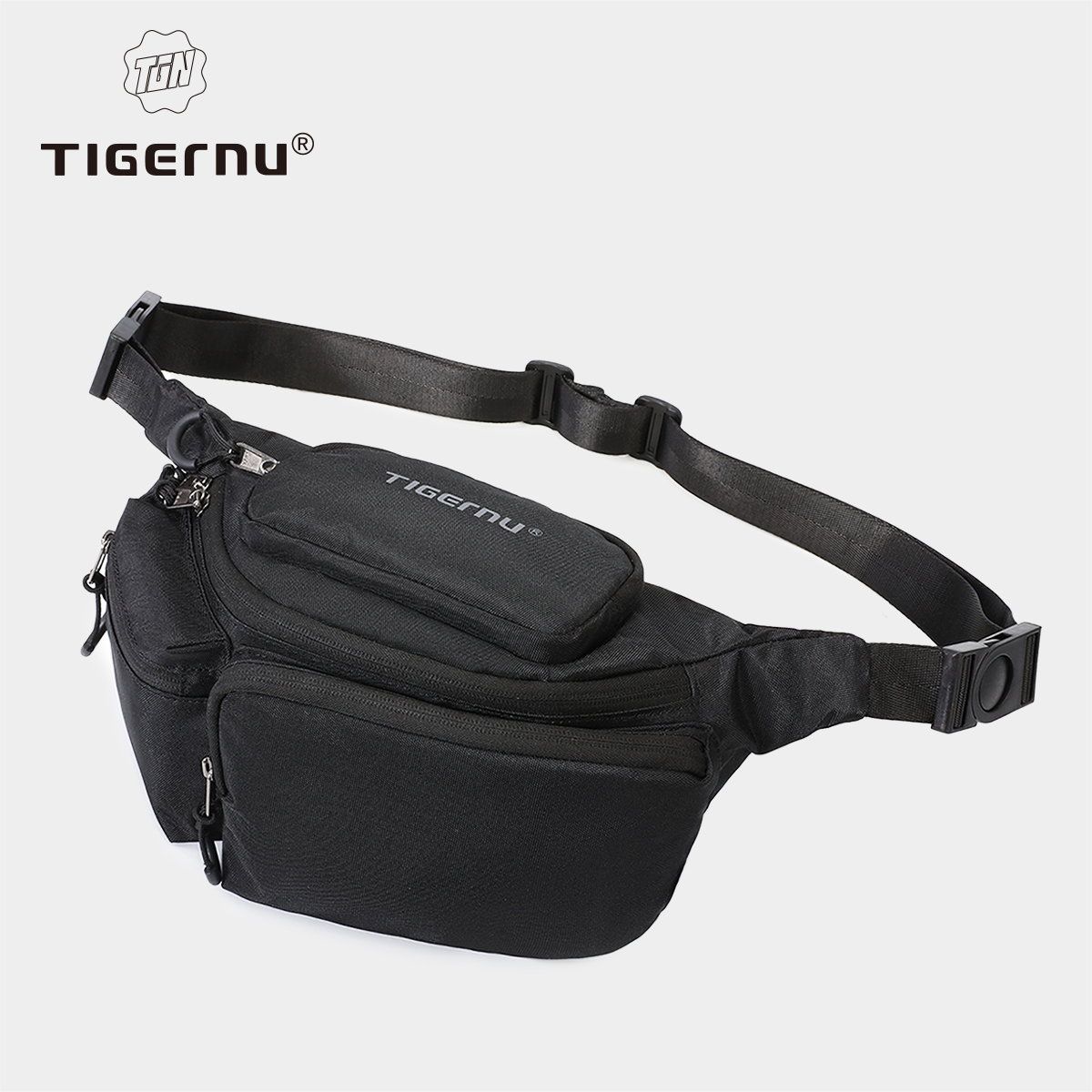 Tigernu Borsttassen Heren Schoudertas Fanny Packs Voor Mannen Heupzak Crossbody Tas Mannen Sling Bag Heren Borsten Tactische Zakken Mannelijke