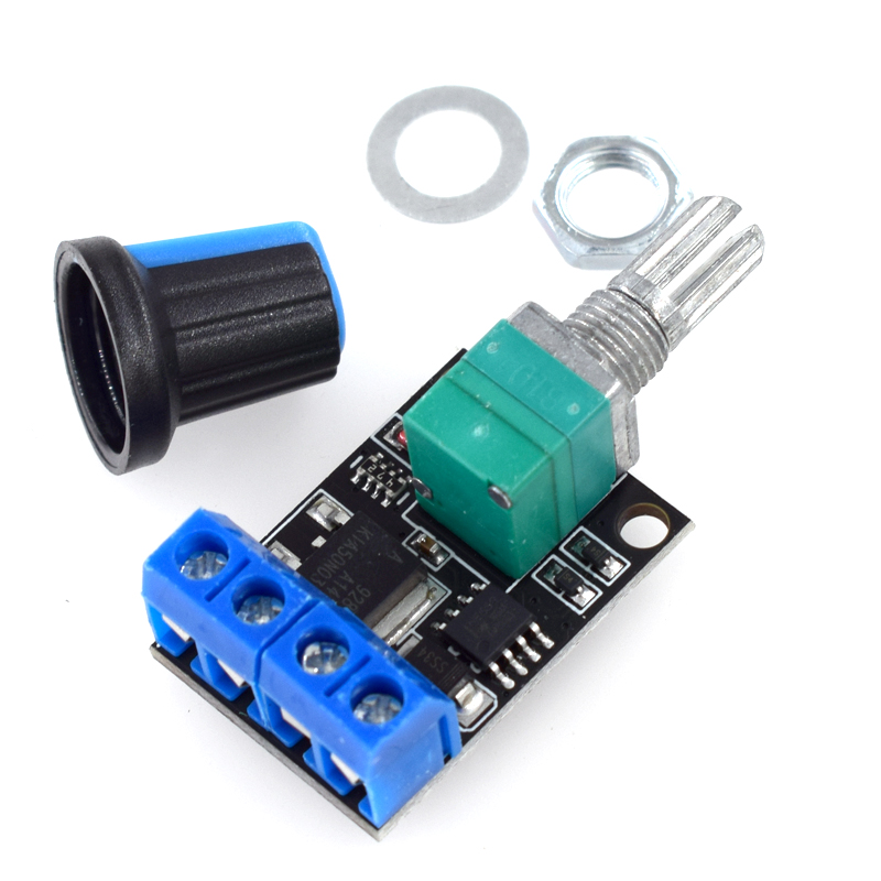 5V 12V 10A Voltage Regulator PWM DC Motor Speed Controller Governor Stepless Speed Regulator LED Dimmer Power Controller