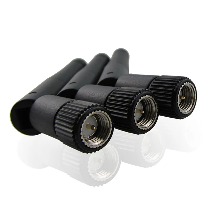 2pcs Antenna WIFI Dual Band 10dBi 2.4G 5G 5.8G SMA amplificatore maschio Router WLAN Singal Booster
