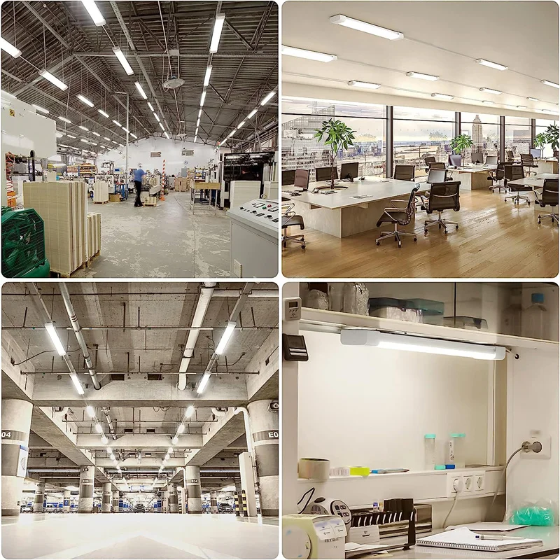 แท่งไฟ LED สำหรับติดใต้ตู้ขนาด50ซม. T8 T5สำหรับห้องครัวห้องนอนโคมไฟบาร์หลอดไฟ LED ผนัง85V-265V