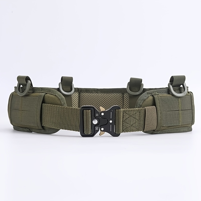 Herenriem Outdoor Jacht Tactische riem Multifunctionele gesp Nylon riem Hoge kwaliteit buitensport Canvas riem Neutrale gordel