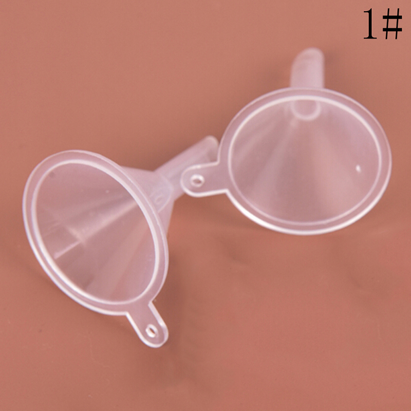 실험실 디퓨저 병 미니 액체 오일 깔때기 실험실에 대 한 2 개/몫 명확한 작은 깔때기 플라스틱