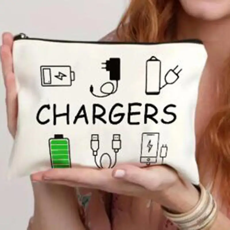 Bolsa de lápiz labial para mujer, bolsas de maquillaje de viaje, regalo para profesora de escuela, bolsa de cosméticos, billetera, organizador portátil, 1/2/3 Uds.