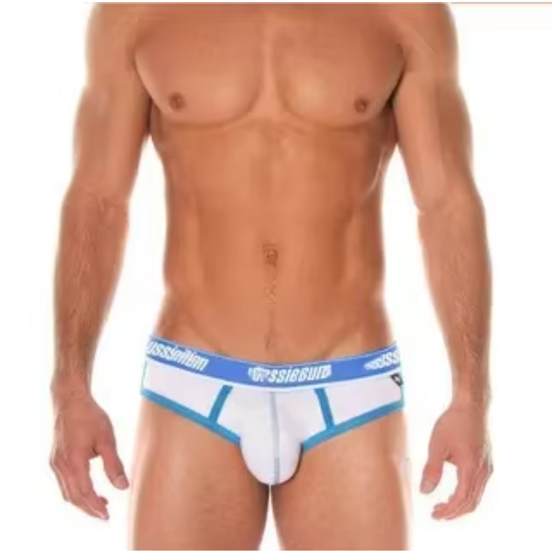 Nuevos calzoncillos cómodos y transpirables, calzoncillos deportivos tridimensionales de cintura baja de la serie WJ para hombre