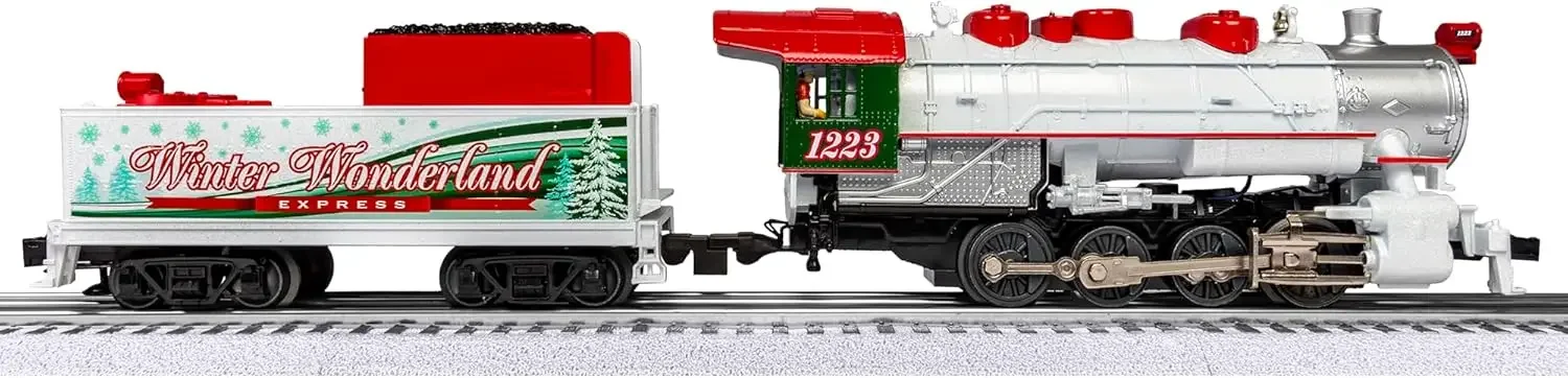 Tools.Winter Wonderland LionChief 5.0 Electric O Gauge Train Set with Bluetooth & Remote One Color
