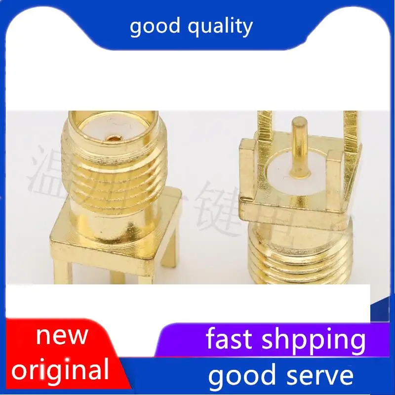 Conector de antena de pie frontal, conector hembra de piezas, cabezal RF SMA RF, 4 pines, 10 SMD-KHD, original, nuevo