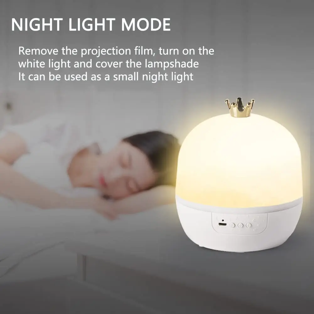 Fantasy Creative Projector 360°Rotating 15 Kinds of Projector Slides Starry Galaxy LED Projector Night Light Kids Birthday Gift