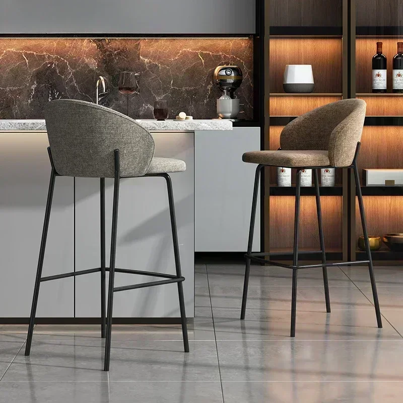 Modern Design Stools Cafeteria Salon Furniture High Kitchen Stools Bar Chair Counter Stool Adjustable Bar Stool Living Room
