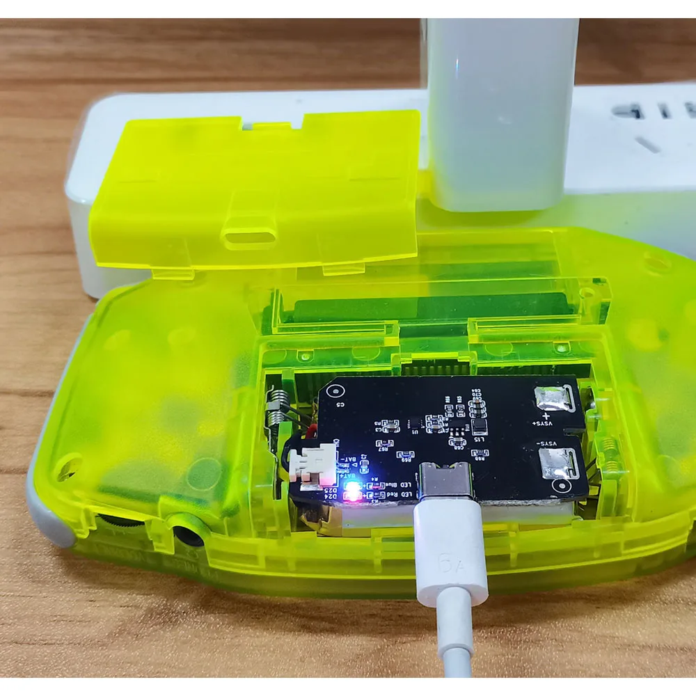 KIT de retroiluminación LCD IPS laminado GBA V5, batería de litio recargable integrada de 1800mAh, puerto tipo c para Gameboy Adavance GBA Shell