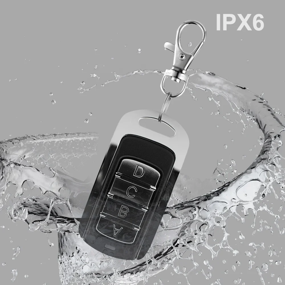 Compatible con 300MHz 303MHz 315MHz 330MHz 433MHz 868MHz con interruptores dip 8/10 Control remoto multifrecuencia 280-868MHz