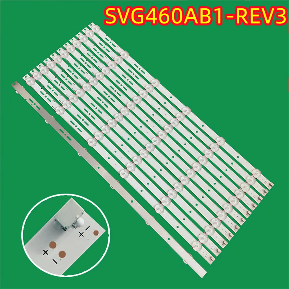 12 teile/satz Led-hintergrundbeleuchtung Streifen 6LEDs KDL-46R470 KLV-46R470A KLV-46R476A SVG460AB1 REV3 121121 KDL-46R450A KDL-46R473A S460DH1-1