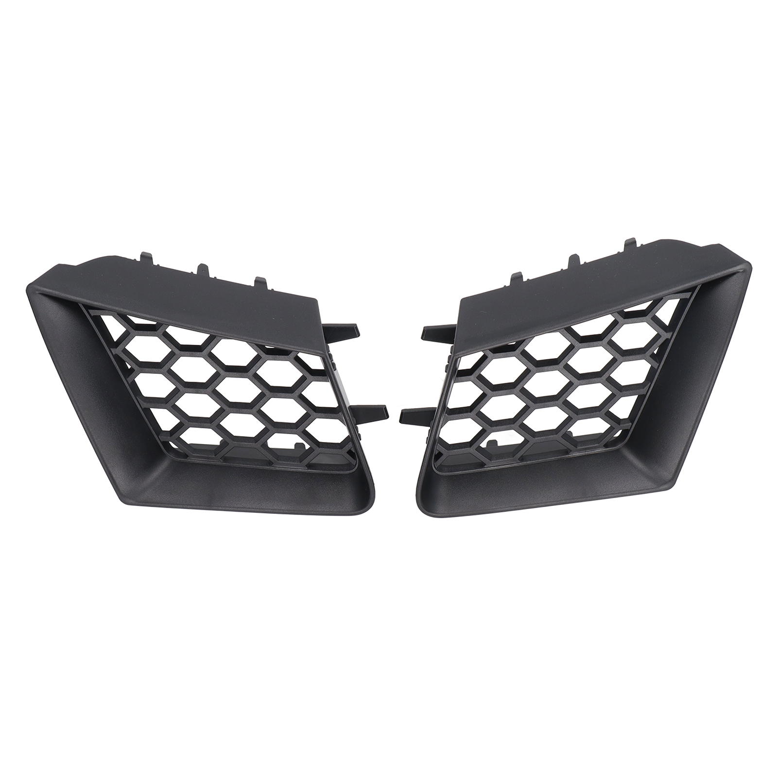 Grille supérieure de pare-chocs avant de voiture, remplacement noir 256, Seat Ibiza Type 6L 2002-2009, Cordoba 6L 2002-2009, 2 pièces