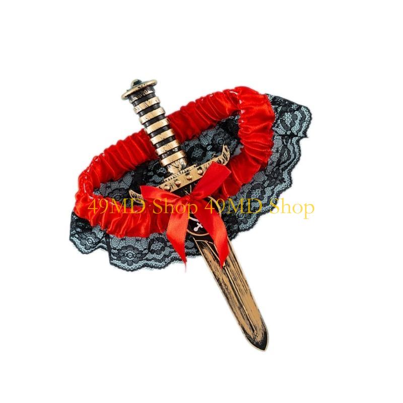 メス用の49MDガーターストラップガーターベルトクールサスペンダーランジェリーベルトナイトクラブ用の太ももガーターを調整する