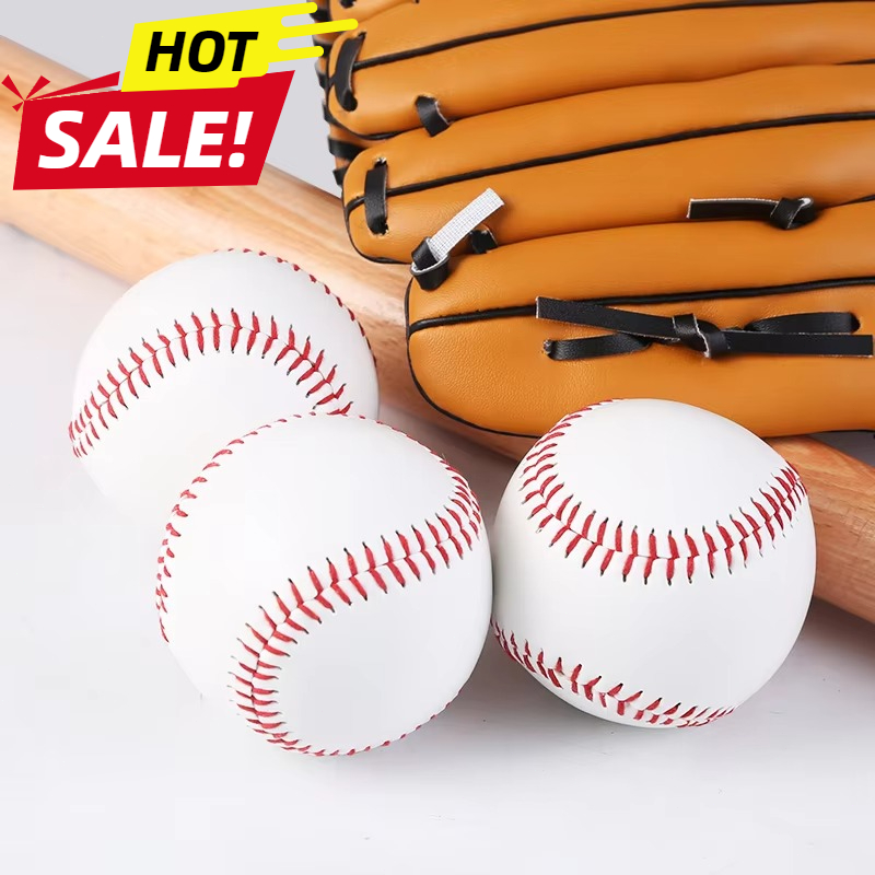 1PC Baseball Nr. 9 Softball, Hardball, Softball, Bastelball, Sportprodukte, weiß, sicher, für Kinder, Herren, Baseballsport, Training, Standard