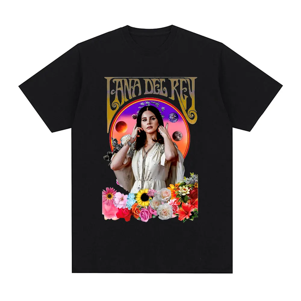 歌手ラナデルレイ Tシャツ超暴力音楽アルバム Tシャツヴィンテージヒップホップストリート半袖プラスサイズ Tシャツ女性